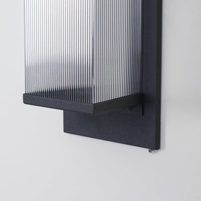 Oleron Box Outdoor Solar Wall Lamp - DWHOME