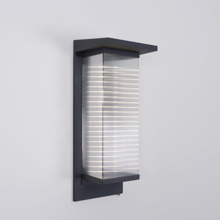 Oleron Box Outdoor Solar Wall Lamp - DWHOME