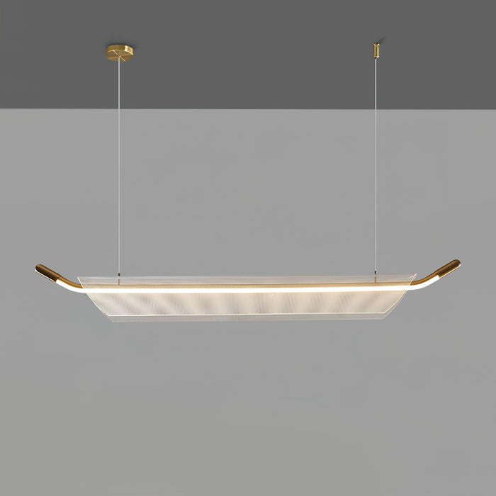 One Word Acrylic Pendant Light.