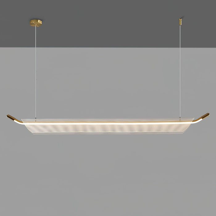One Word Acrylic Pendant Light-DWHOME