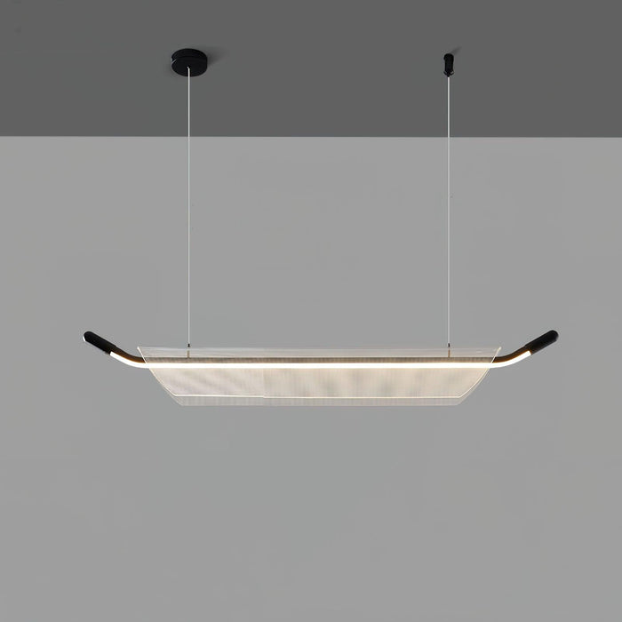 One Word Acrylic Pendant Light-DWHOME