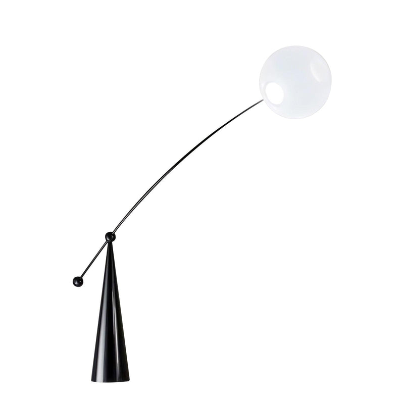 Opal Arc Floor Lamp-DWHOME
