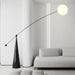 Opal Arc Floor Lamp - DWHOME