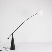 Opal Arc Floor Lamp-DWHOME