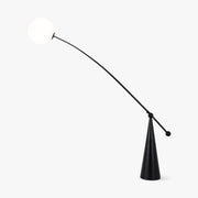 Opal Arc Floor Lamp-DWHOME