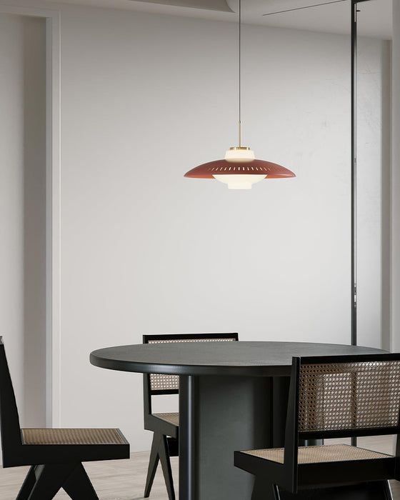 Opal Shade Pendant Lamp.