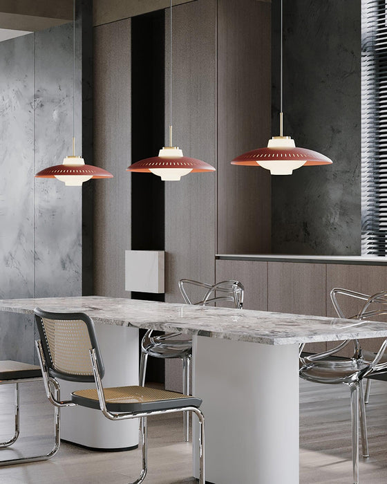 Opal Shade Pendant Lamp.