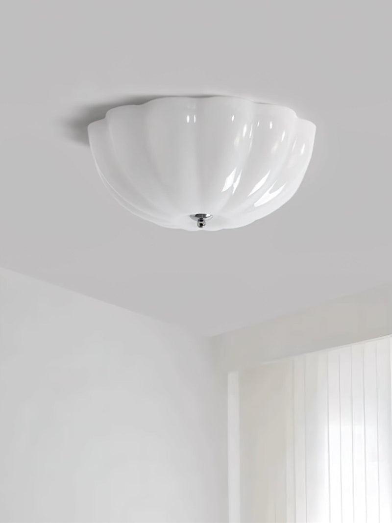 Opal Shell Ceiling Lamp-DWHOME