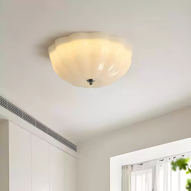 Opal Shell Ceiling Lamp-DWHOME