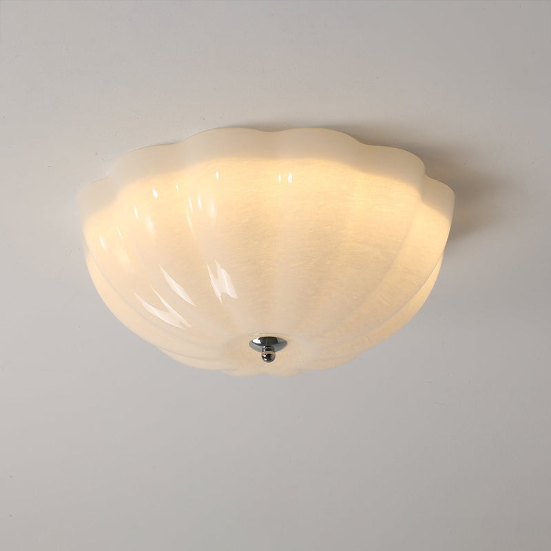 Opal Shell Ceiling Lamp-DWHOME
