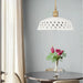 Openwork Ceramic Pendant Lamp - DWHOME