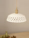 Openwork Ceramic Pendant Lamp.