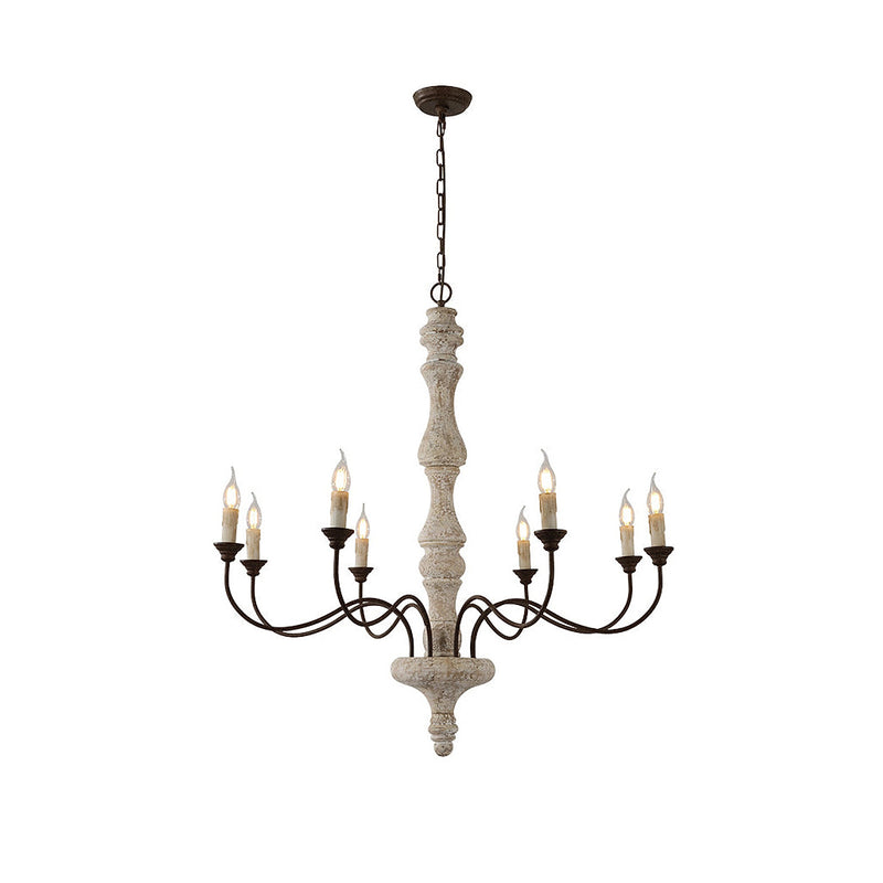 Ophelia 8-Light Candle Chandelier-DWHOME