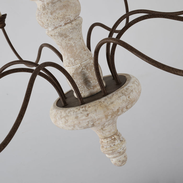 Ophelia 8-Light Candle Chandelier-DWHOME