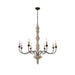 Ophelia 8-Light Candle Chandelier-DWHOME