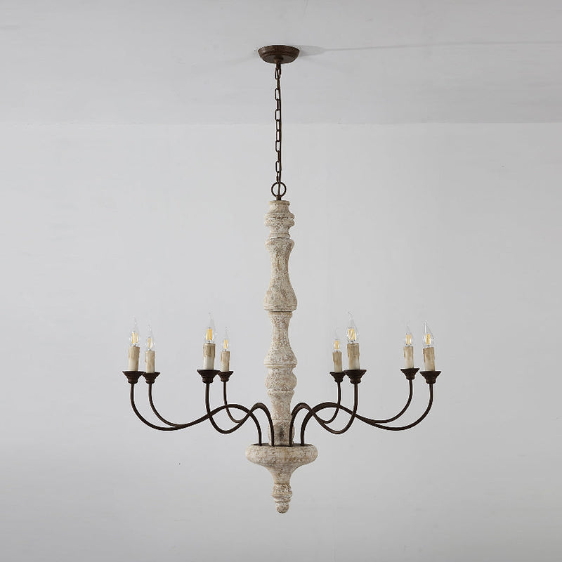 Ophelia 8-Light Candle Chandelier-DWHOME