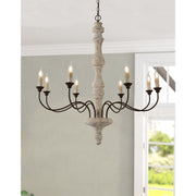 Ophelia 8-Light Candle Chandelier-DWHOME