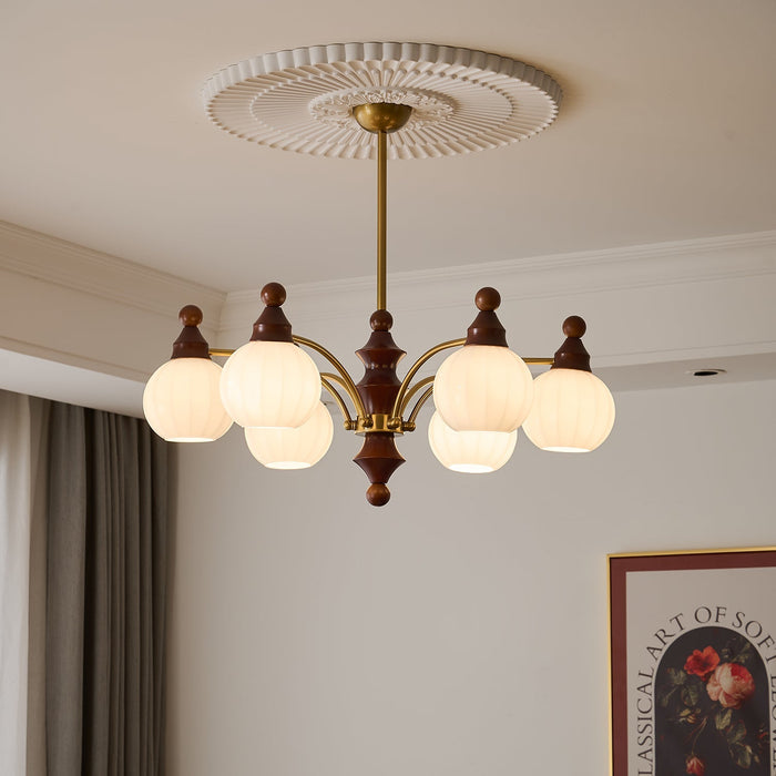 Ophelia Blossom Chandelier-DWHOME