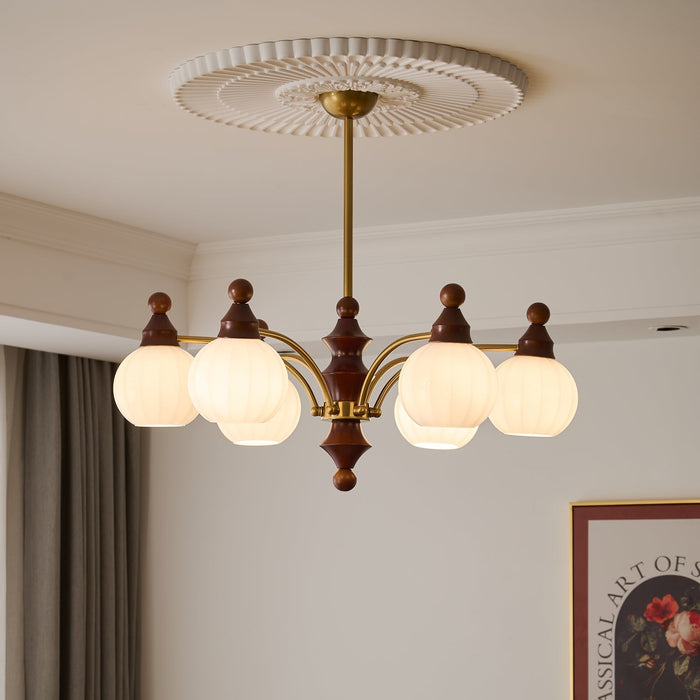 Ophelia Blossom Chandelier-DWHOME