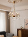 Opulent Pearl Crystal Chandelier-DWHOME