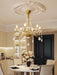 Opulent Pearl Crystal Chandelier-DWHOME