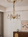 Opulent Pearl Crystal Chandelier-DWHOME