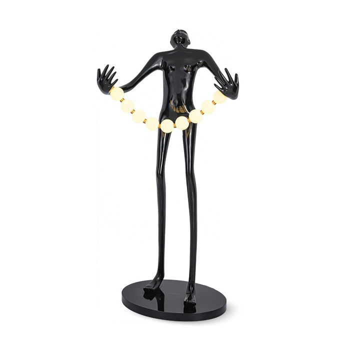 Orb Juggler Sculpture Floor Lamp-DWHOME