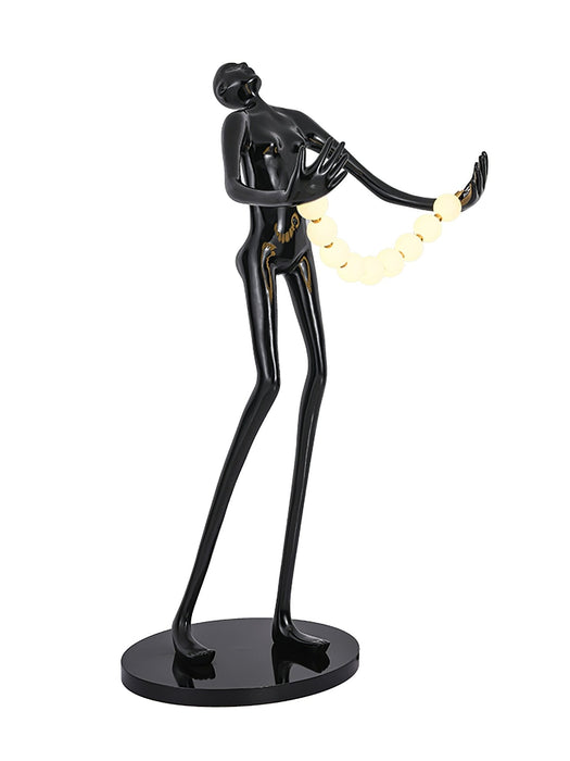 Orb Juggler Sculpture Floor Lamp.