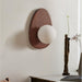 Orba Walnut Wall Lamp-DWHOME