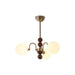 Orbital Curve Chandelier-DWHOME