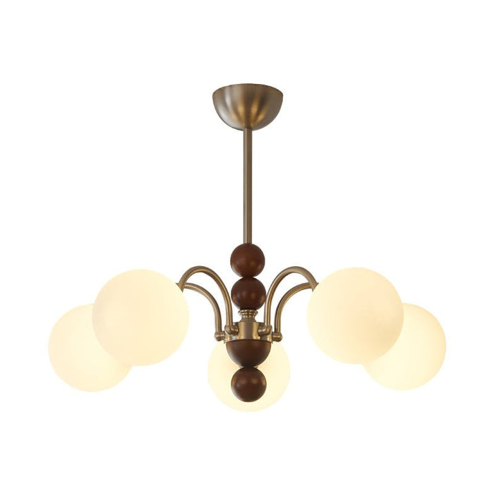 Orbital Curve Chandelier-DWHOME