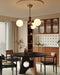 Orbital Curve Chandelier-DWHOME