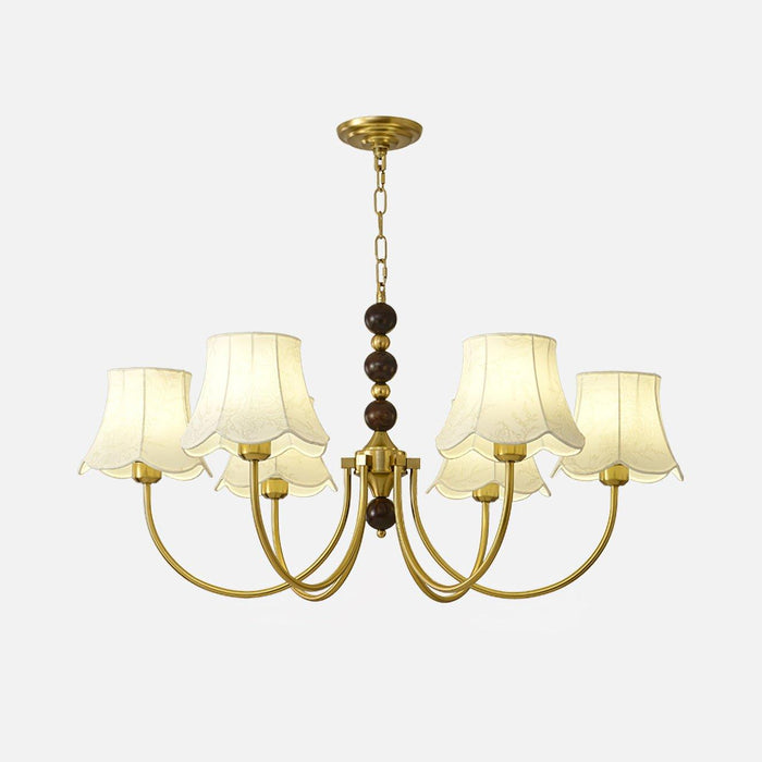 Orchid Fabric Chandelier-DWHOME