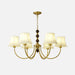 Orchid Fabric Chandelier-DWHOME