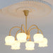 Orchids Brass Chandelier - DWHOME