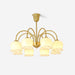 Orchids Brass Chandelier - DWHOME