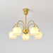 Orchids Brass Chandelier - DWHOME