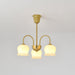 Orchids Brass Chandelier - DWHOME