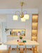 Orchids Brass Chandelier - DWHOME