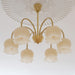 Orchids Brass Chandelier - DWHOME