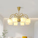 Orchids Brass Chandelier - DWHOME