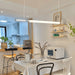 Organic Glass Pendant Light-DWHOME