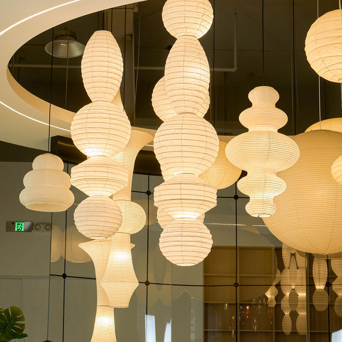 Ori Lantern Series Swag Pendant Lamp-DWHOME