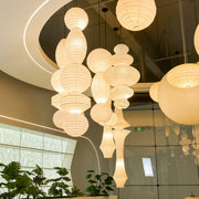 Ori Lantern Series Swag Pendant Lamp-DWHOME