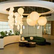 Ori Lantern Series Swag Pendant Lamp-DWHOME