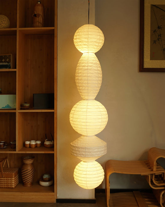 Ori Lantern Series Swag Pendant Lamp-DWHOME