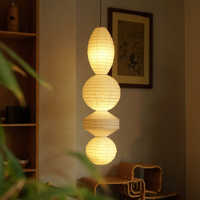 Ori Lantern Series Swag Pendant Lamp-DWHOME
