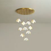 Orlani Cascade Stairs Chandelier-DWHOME