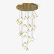 Orlani Cascade Stairs Chandelier-DWHOME