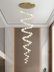 Orlani Cascade Stairs Chandelier-DWHOME